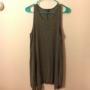 Black and Tan stripped cotton dress.